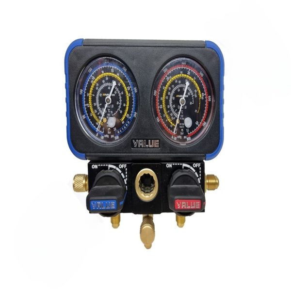 گیج منیفولد سرویس فشار دوقلو ولیو مدل VRM2-B-0401 نوواتک