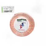 لوله مسی کلاف 15 متری سایز 1/4 اینچ ضخامت 0.75mm مهراصل وزن:1.819 کیلو گرم