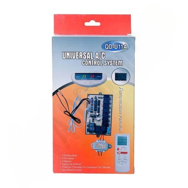 برد همه کاره کولر گازی Universal A/C مدل QD-U11A