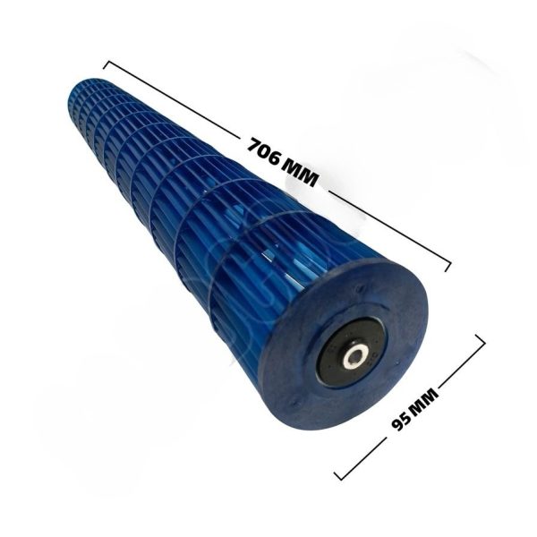 پروانه بلوور سایز 95×706 میلیمتر