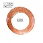 لوله مسی کلاف 15 متری سایز 1/4 اینچ ضخامت 0.63mm بابک وزن (1.500)کیلوگرم