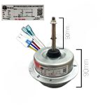 موتور فن کندانسور کولر گازی فابریک جنرال مدل YDK-60A6F