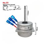 موتور فن کندانسور کولر گازی مدل (1)YDK80-6H کد 22